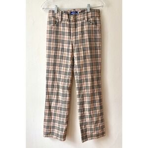 Burberry Nova Check All Over Print Pants Size 34